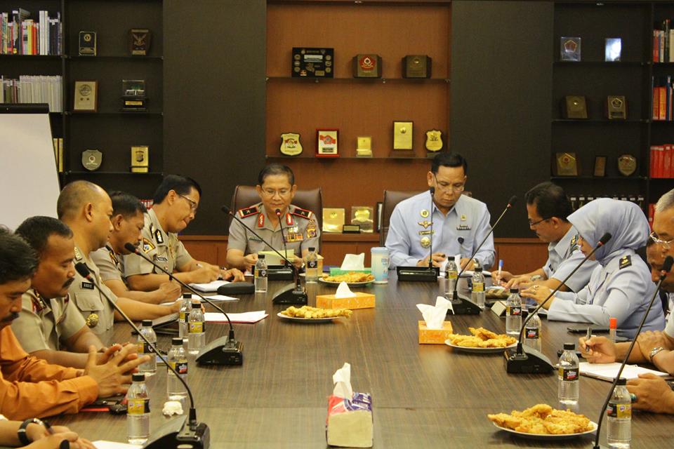 Kemenkumhan Wilayah Sulut Datangi Polda